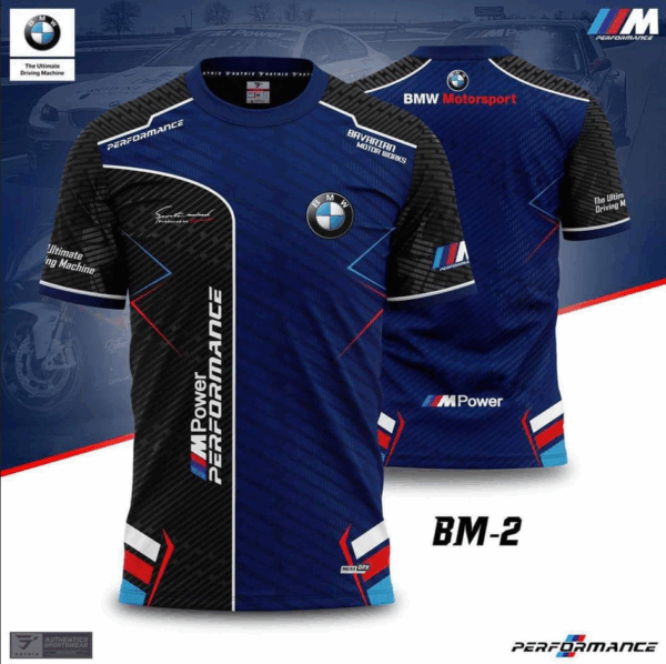 BMW Motorcycle Racing Suit Top, Comfortable And Breathable T-shirt For Daily Motorcycle Riding Enthusiasts
